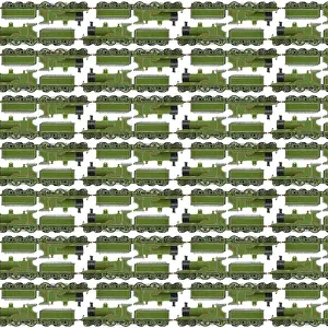 Repeating Pattern - Train / Steam Engine