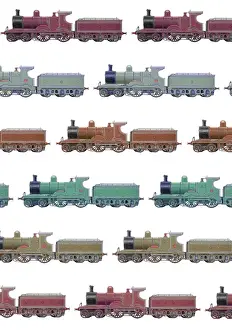 Repeating Pattern - Train / Steam Engine