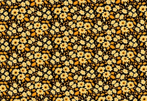 Images Dated 22nd November 2016: Repeating Pattern - Yellow Flowers