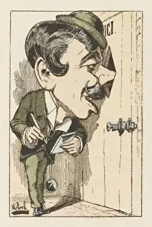 Peeking Prints: Reporter at Work