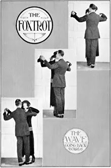A representation of the modern Fox Trot in four parts