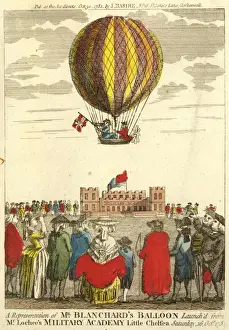 Saturday Prints: Representation of Mr Blanchards Balloon