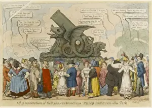 A Representation of the Regents tremendous Thing erected in