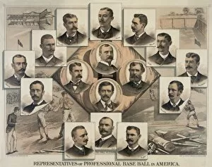 Representatives Gallery: Representatives of professional baseball in America