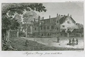 School Boys Prints: Repton Priory, Derbyshire