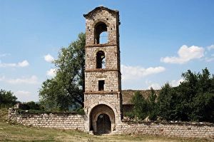 Images Dated 8th August 2007: Republic of Albania. Moscopole. Church of the Dormition of t