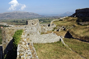 Images Dated 14th August 2007: REPUBLIC OF ALBANIA. Shkodra (Scutari). Rozafa Castle