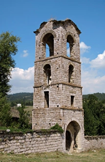 Images Dated 8th August 2007: Republic of Albania. Voskopoja. Church of the Dormition of t