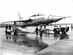1961 Collection: Republic F-105D Thunderchief, 60-0480, at Bitburg, Germa?
