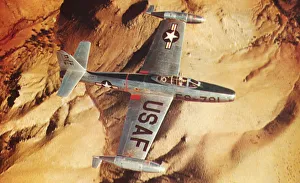 Supersonic Gallery: Republic F-84D Thunderjet