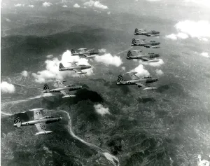49th Prints: Republic F-84E Thunderjets of the USAF 49th Fighter Bomb?