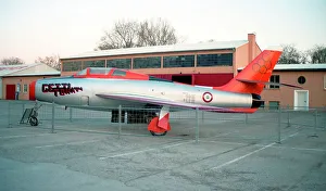 F 84f Prints: Republic F-84F Thunderstreak 5-36591 Getti Tonati