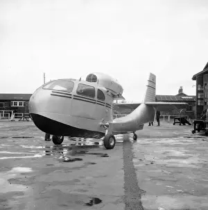 Scandinavia Prints: Republic RC-1 Seabee assembly at Croydon Airport