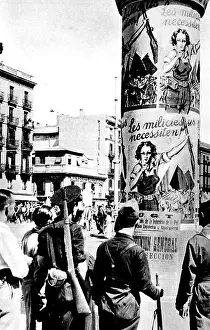 Urged Prints: Republican Government Posters, Barcelona; Spanish Civil War