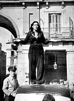 Reported Prints: Republican Recruitment Drive, Madrid; Spanish Civil War, 193