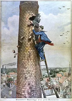 Windy Prints: Rescue of Chimney Sweep