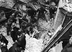 Rescuing Prints: Rescue following bombing, WW2