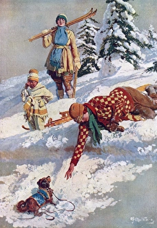 The Rescue by Fortunino Matania