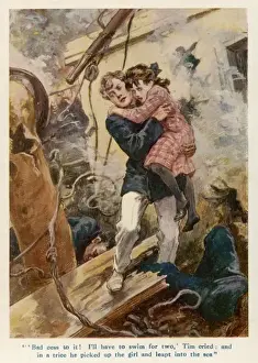 Rescuing U-Boat Victim