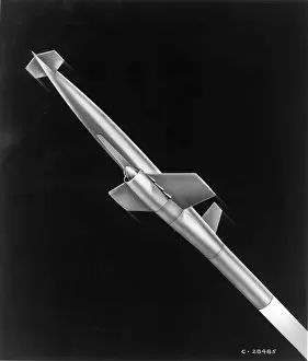 Guided Prints: Research model of a guided missile