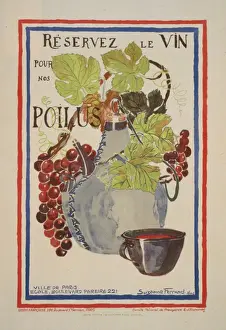 Pour Prints: Reservez le vin pour nos poilus