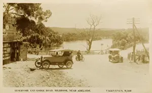 Roadside Prints: Reservoir and Gorge Road, Milbrook, near Adelaide, Australia