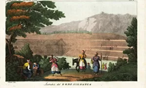 Mayer Gallery: Reservoir of the Sealed Fountain near Bethlehem, 1800s