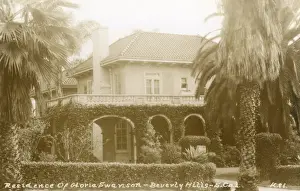 Gloria Prints: Residence of Gloria Swanson, Beverly Hills, USA