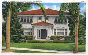 Jimmy Prints: Residence of James Cagney, Hollywood, California, USA