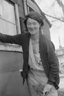 Resident Prints: Resident of shacktown, Dubuque, Iowa