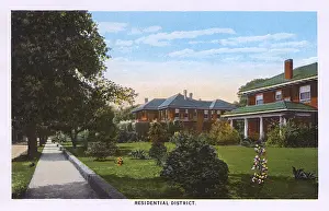 Residential district, Pensacola, Florida, USA