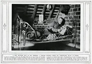 Billet Prints: A rest between duty in the trenches