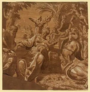 Chiaroscuro Prints: The rest on the flight into Egypt