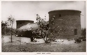 Khartoum Prints: Rest house for travellers, Sobat, near Khartoum, Sudan