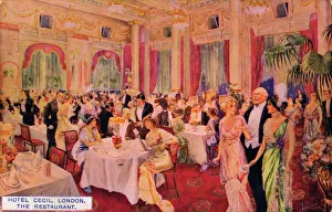 Images Dated 16th February 2011: The restaurant of the Hotel Cecil, London