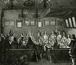 Hague Gallery: Restoration / Banquet 1660