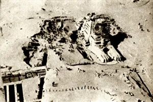 Sphinx Gallery: Restoration of the Sphinx, Egypt, aerial view
