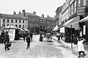 Retford Market Square early 1900s