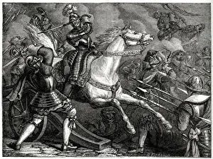 Retreat of the British, following the unsuccessful Siege of Saint-Martin-de-Re Retreat of the British, following the unsuccessful Siege of Saint-Martin-de-Re