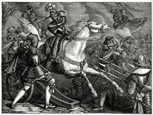 Retreat of the British, following the unsuccessful Siege of Saint-Martin-de-Re