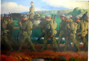 The Retreat from Ypres, by Gerald Spencer Pryse, WW1