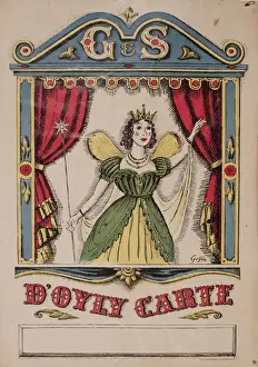 Gilbert Prints: Retro poster, Gilbert & Sullivan, D Oyly Carte