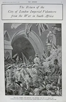 Guildhall Prints: Return of City Imperial Volunteers