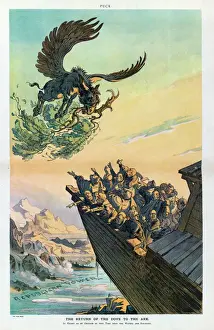 Dove Prints: The return of the dove to the ark