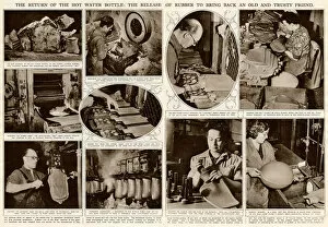 Mould Collection: Return of the hot water bottles 1946