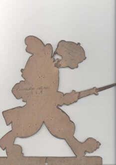 Cutout Collection: Return from hunting, cutout figure by G Boudard, WW1