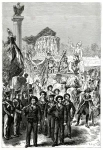 Images Dated 13th November 2018: Return of the remains of Napoleon I to Paris