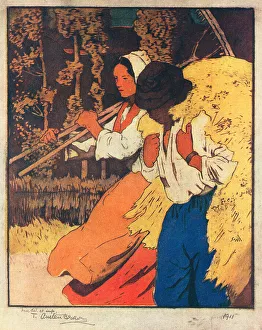 Returning From The Hayfield