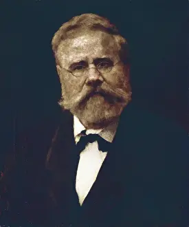 Museen Prints: REUTER, Fritz (1810-1874). German writer. Oil