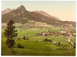Reutte, general view, Tyrol, Austro-Hungary
